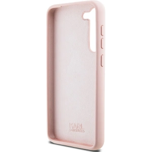 Hurtownia GSM - Etui Karl Lagerfeld KLHCS23MSMHCNPP Samsung Galaxy S23+ Plus Silicon Choupette Metal Pin roz/roz - KLD1939 - {ean13} - Hurt