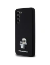 Hurtownia GSM - Etui Karl Lagerfeld KLHCS23MSMHKCNPK Samsung Galaxy S23+ Plus hardcase Silicon Karl&Choupette Metal Pin negru/black - KLD1940 - {ean13} - Hurt