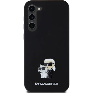 Hurtownia GSM - Etui Karl Lagerfeld KLHCS23MSMHKCNPK Samsung Galaxy S23+ Plus hardcase Silicon Karl&Choupette Metal Pin negru/black - KLD1940 - {ean13} - Hurt