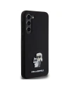Hurtownia GSM - Etui Karl Lagerfeld KLHCS23MSMHKCNPK Samsung Galaxy S23+ Plus hardcase Silicone Karl&Choupette Metal Pin czarny/black - KLD1940 - {ean13} - Hurt