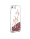 Wholesale Karl Lagerfeld KLHCI8SGPI Apple iPhone SE 2022/SE 2020/8/7 pink gold hard case Signature Liquid Glitter - KLD105RS - {ean13} - Hurt