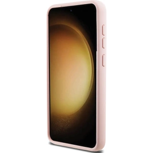Hurtownia GSM - Etui Karl Lagerfeld KLHCS23SSMHCNPP Samsung Galaxy S23 Szilikon Choupette Fém Kitűző rózsaszín/pink - KLD1943 - {ean13} - Hurt