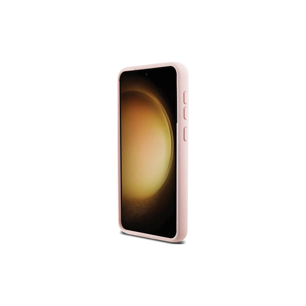 Hurtownia GSM - Etui Karl Lagerfeld KLHCS23SSMHCNPP Samsung Galaxy S23 Szilikon Choupette Fém Kitűző rózsaszín/pink - KLD1943 - {ean13} - Hurt