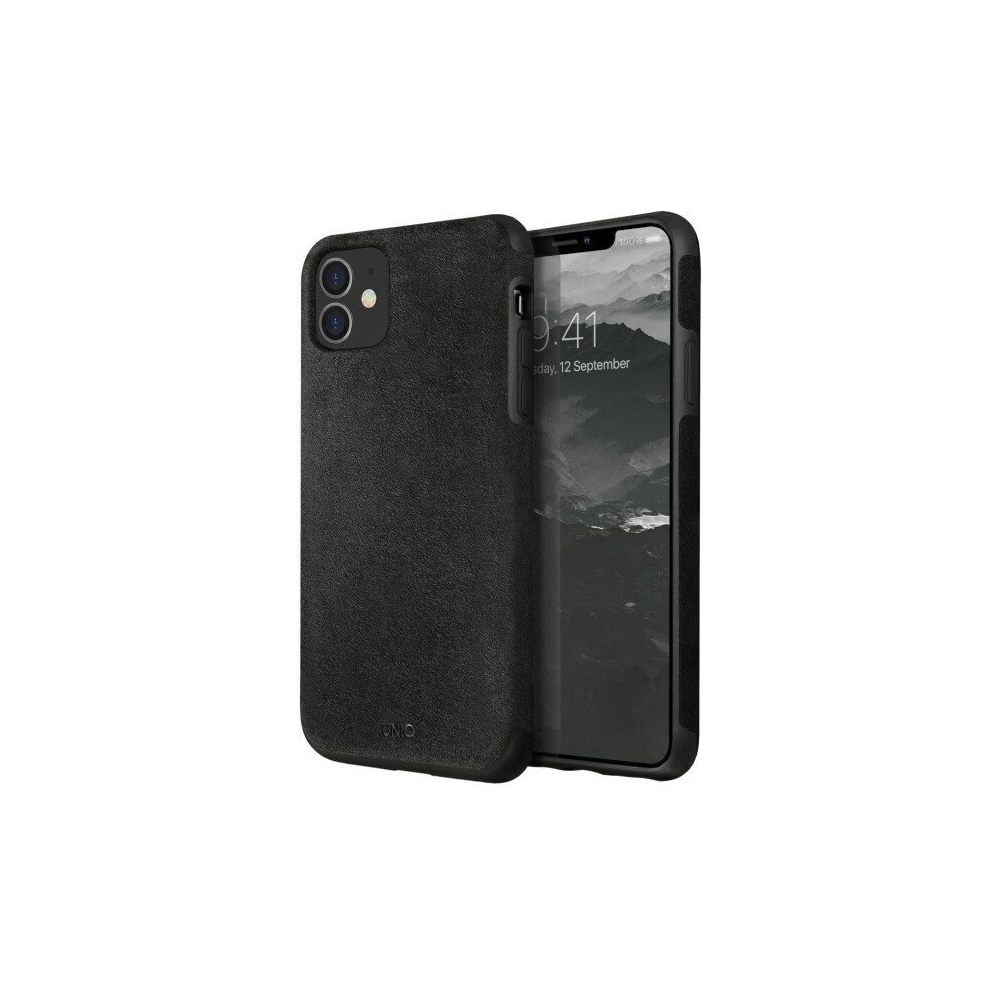 Hurtownia GSM - Etui UNIQ Sueve Apple iPhone 11 czarny/charcoal black - UNIQ90BLK - {ean13} - Hurt