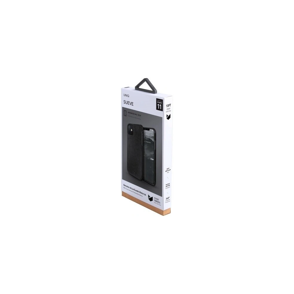 Hurtownia GSM - Etui UNIQ Sueve Apple iPhone 11 czarny/charcoal black - UNIQ90BLK - {ean13} - Hurt
