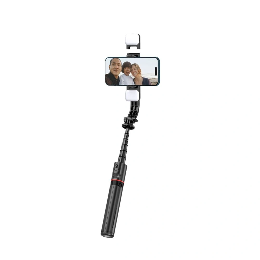 Hurtownia GSM - Kijek Tech-Protect L05s Bezdrátový selfie tyč a stativ s LED světlem černý - THP2684 - {ean13} - Hurt