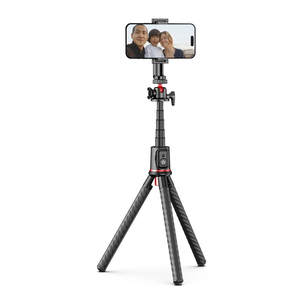 Hurtownia GSM - Kijek Tech-Protect L07s Bluetooth Selfie Stick Flexibilní Stativ Černý - THP2685 - {ean13} - Hurt