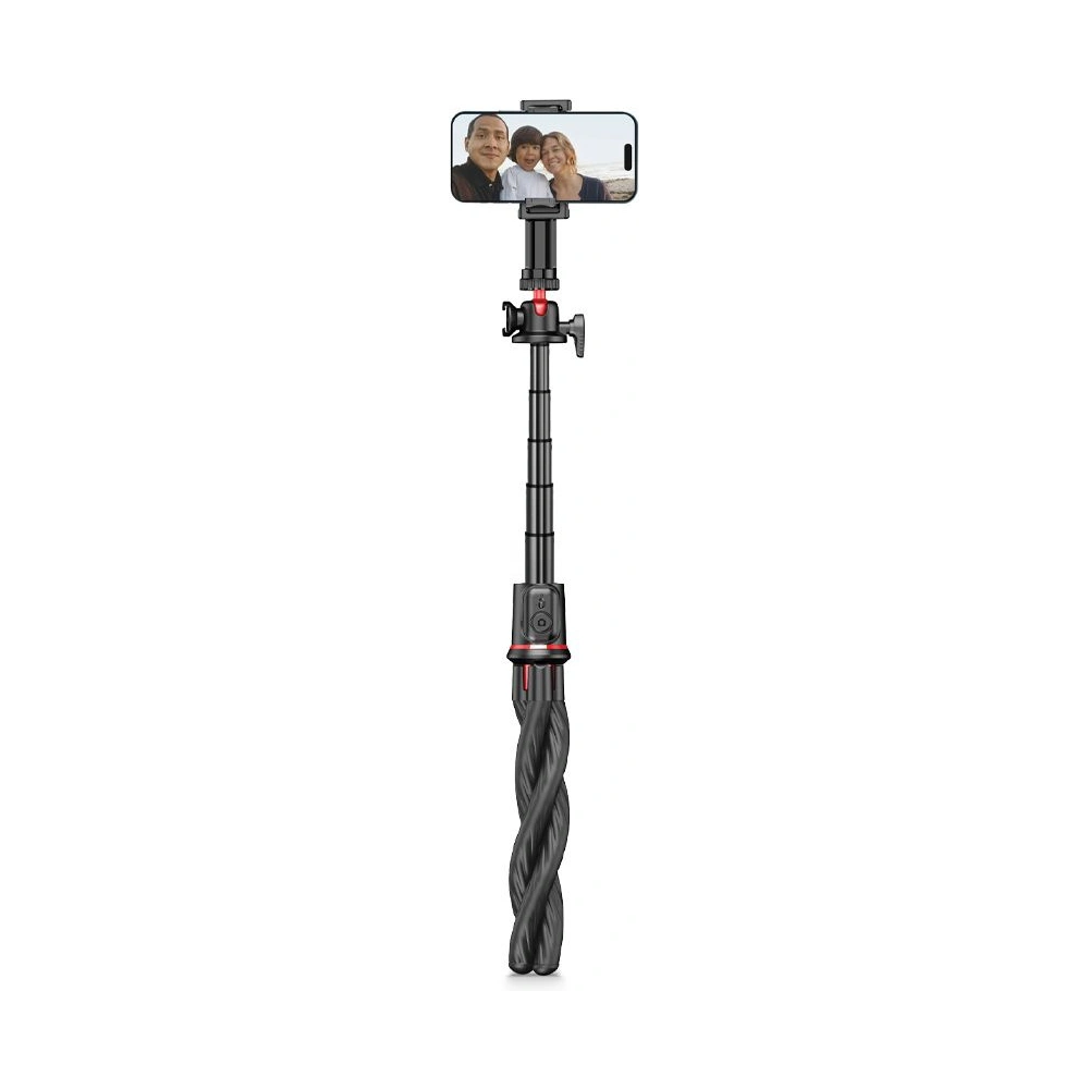 Hurtownia GSM - Kijek Tech-Protect L07s Bluetooth Selfie Stick Flexible Tripod Black - THP2685 - {ean13} - Hurt