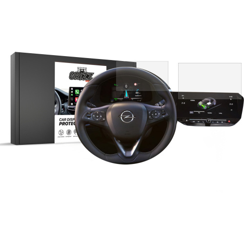 GrizzGlass Distributor - 5906146410145 - GRZ8738 - Matte GrizzGlass CarDisplay Protection Opel Corsa F 10" 2020-2024 [2in1] - B2B homescreen