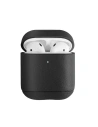 Etui UNIQ Terra Apple AirPods 1/2 Echtes Leder schwarz/black