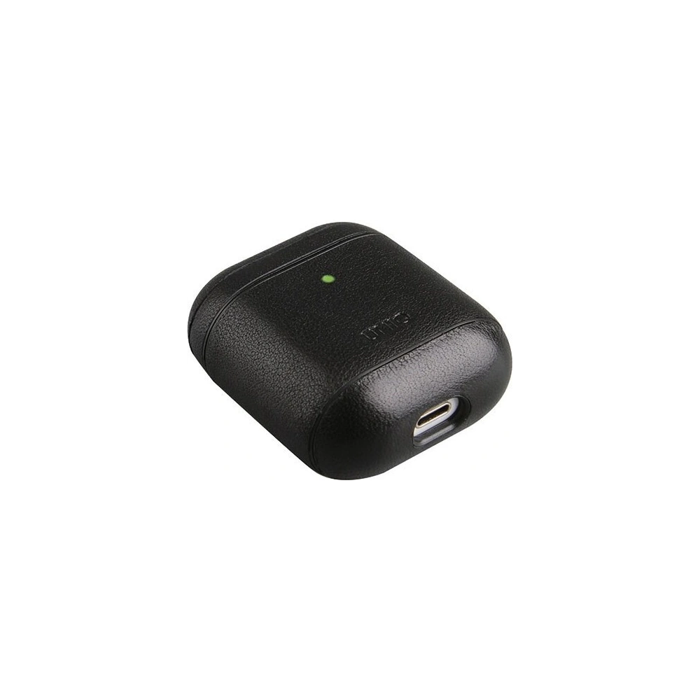 Hurtownia GSM - Etui UNIQ Terra Apple AirPods 1/2 Echtes Leder schwarz/black - UNIQ92BLK - {ean13} - Hurt
