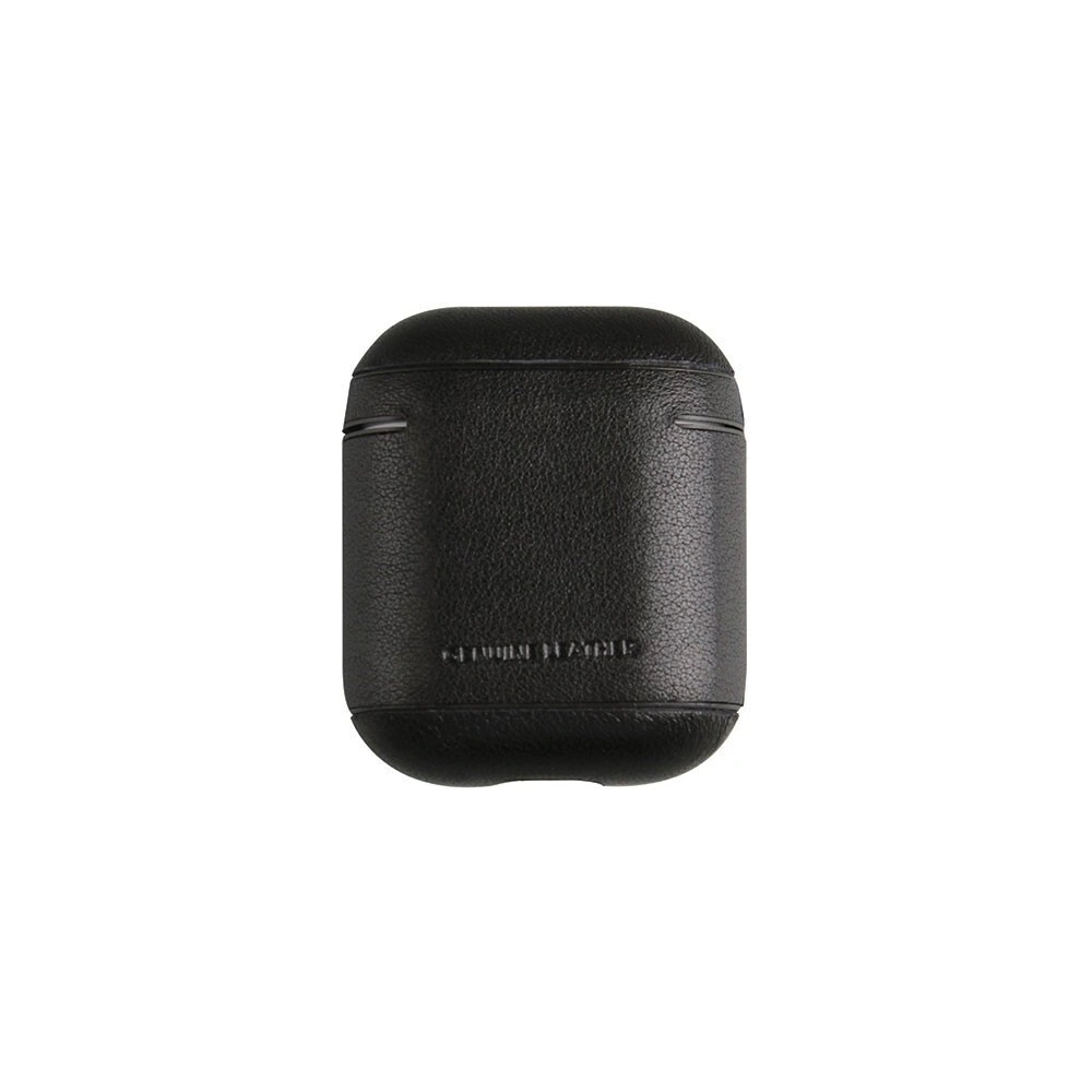 Hurtownia GSM - Etui UNIQ Terra Apple AirPods 1/2 Echtes Leder schwarz/black - UNIQ92BLK - {ean13} - Hurt