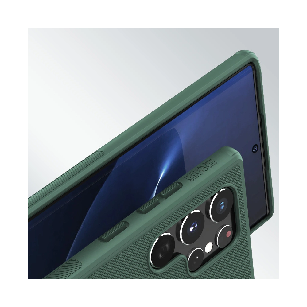 Hurtownia GSM - Etui Nillkin Super Frosted Shield Pro Samsung Galaxy S22 Ultra verde - NLK1479 - {ean13} - Hurt