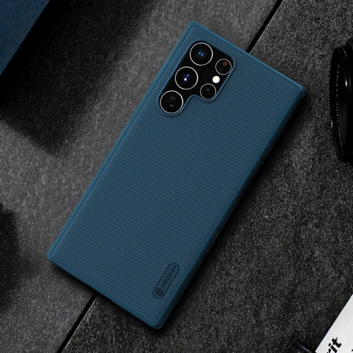 Etui Nillkin Super Frosted Shield Pro Samsung Galaxy S22 Ultra zielony