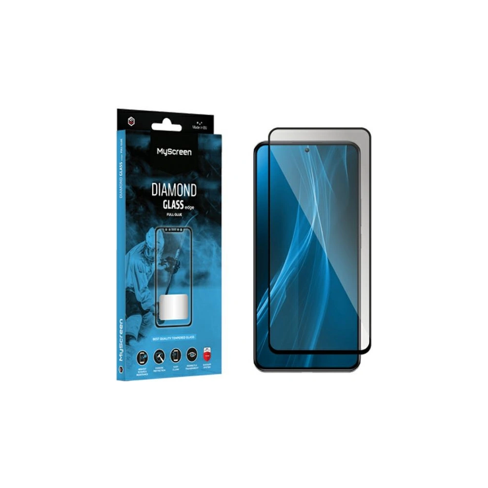 Hurtownia GSM - Gehärtetes Glas MyScreen Diamond Glass Edge Full Glue Xiaomi Poco X6 schwarz/black Full Glue - MSRN489 - {ean13} - Hurt