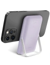 Hurtownia GSM - Powerbank magnetický UNIQ Hoveo 5000mAh USB-C 20W PD Rychlé nabíjení Bezdrátové Magnetic liliový/lilac lavender - UNIQ1116 - {ean13} - Hurt