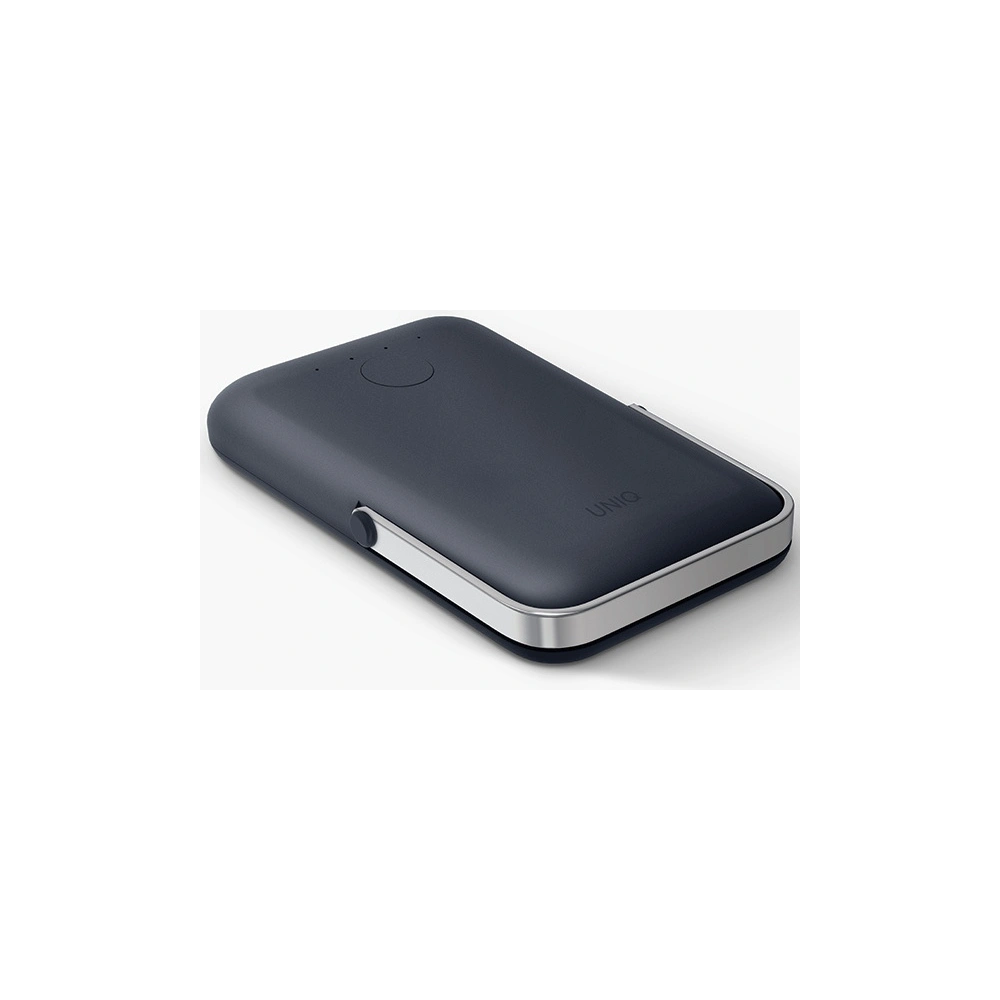 Hurtownia GSM - Powerbank mágneses UNIQ Hoveo 5000mAh USB-C 20W PD Gyors töltés Vezeték nélküli Magnetic kék/storm blue - UNIQ1117 - {ean13} - Hurt