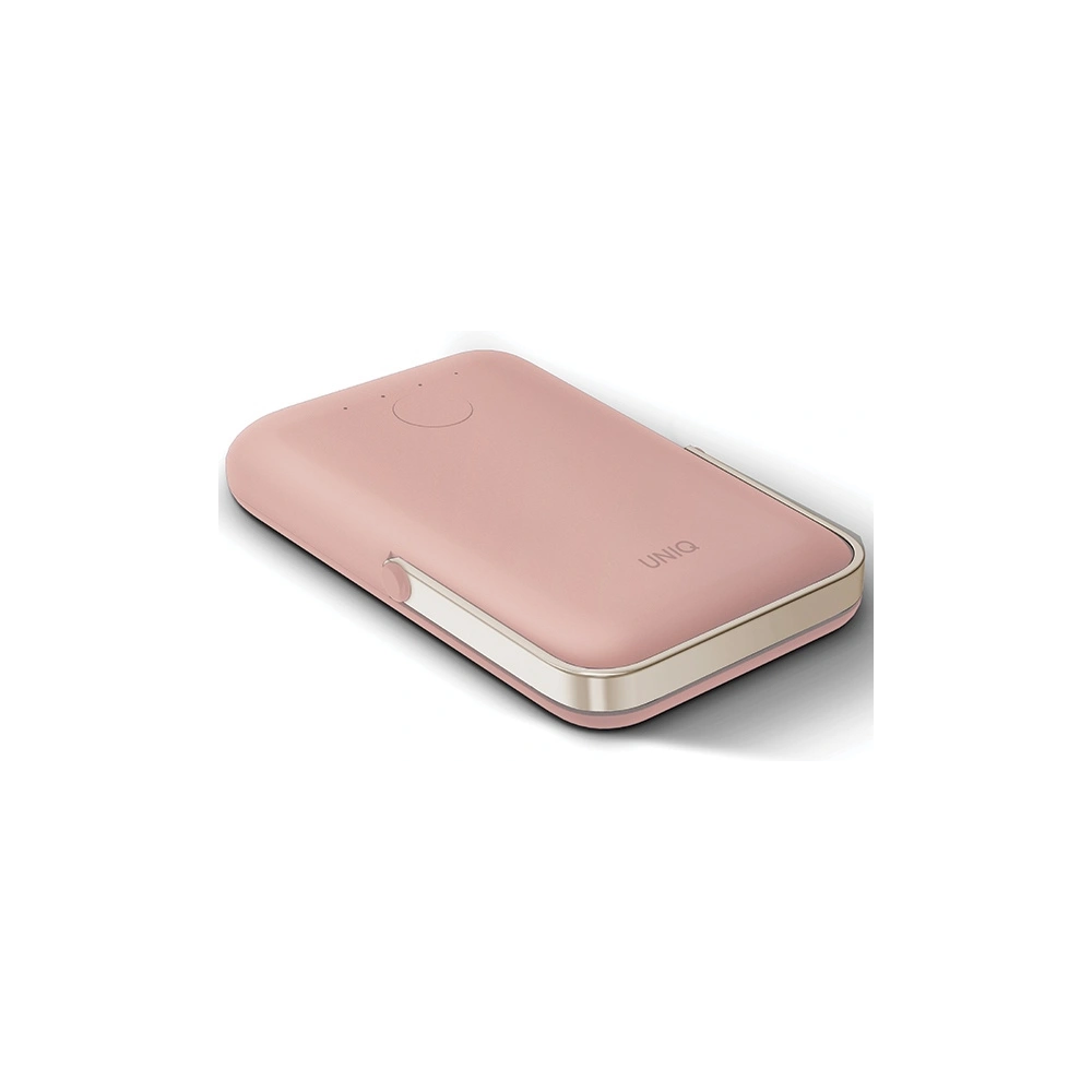 Hurtownia GSM - Powerbank magnetic UNIQ Hoveo 5000mAh USB-C 20W PD Încărcare rapidă Wireless Magnetic roz/blush pink - UNIQ1118 - {ean13} - Hurt