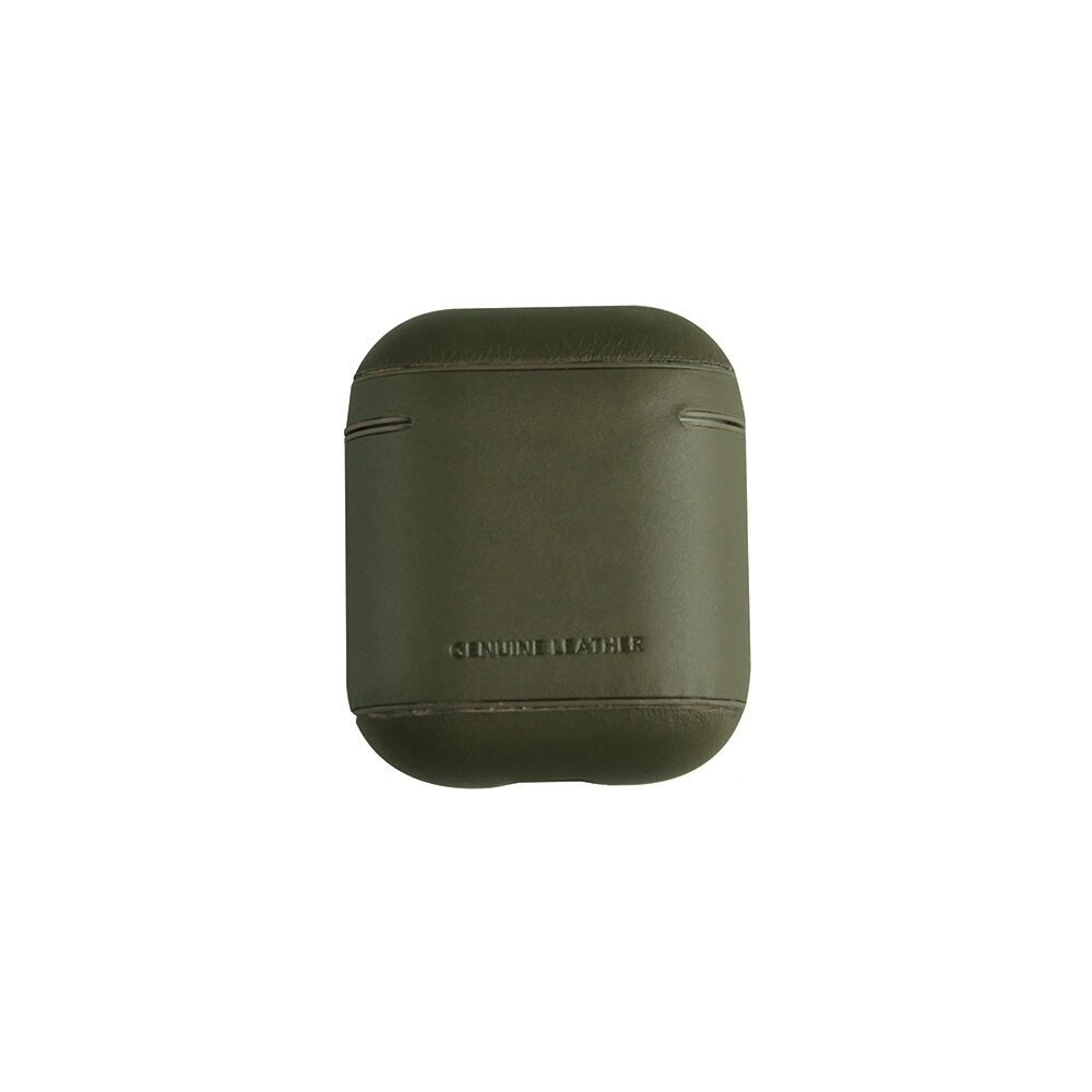 Hurtownia GSM - Etui UNIQ Terra Apple AirPods 1/2 Genuine Leather oliwkowy/olive - UNIQ94OLIVE - {ean13} - Hurt