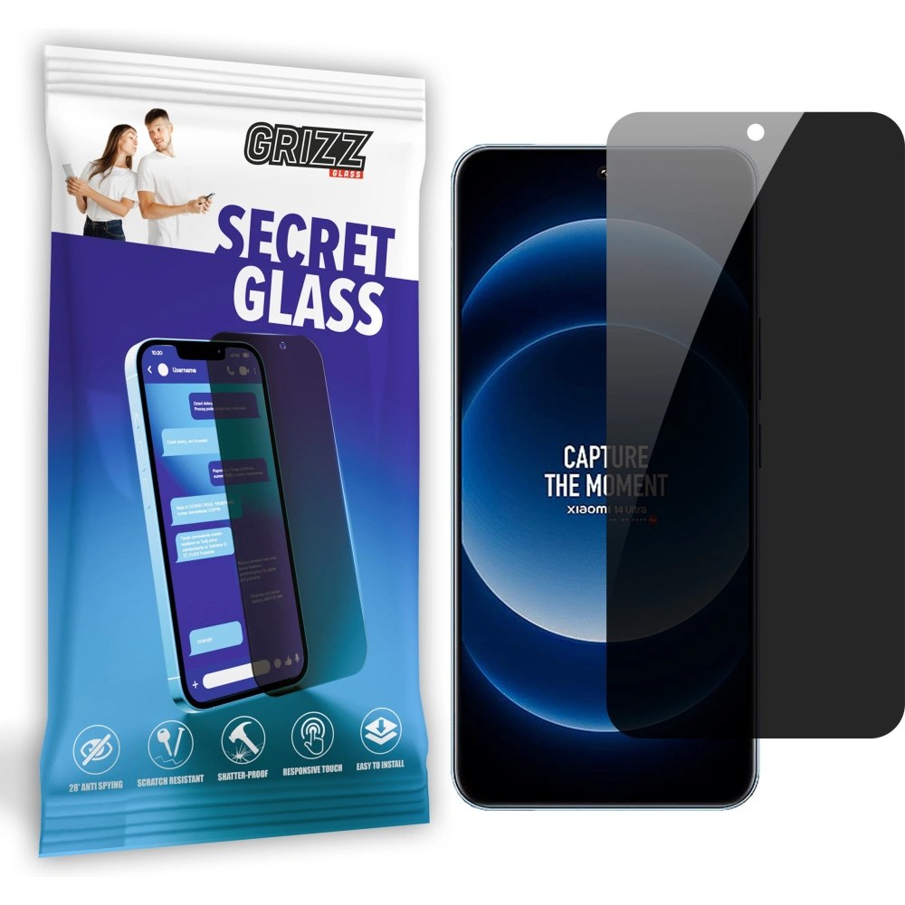 Hurtownia GSM - Privatizáló üveg GrizzGlass SecretGlass a Xiaomi 14 Ultra számára - GRZ8753 - {ean13} - Hurt