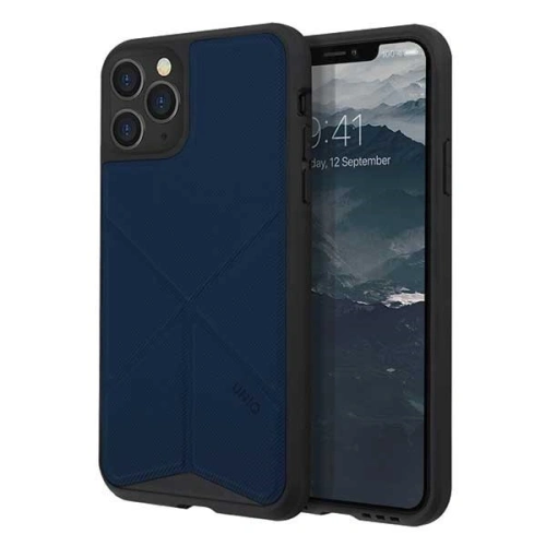 Etui UNIQ Transforma Apple iPhone 11 Pro niebieski/navy panther
