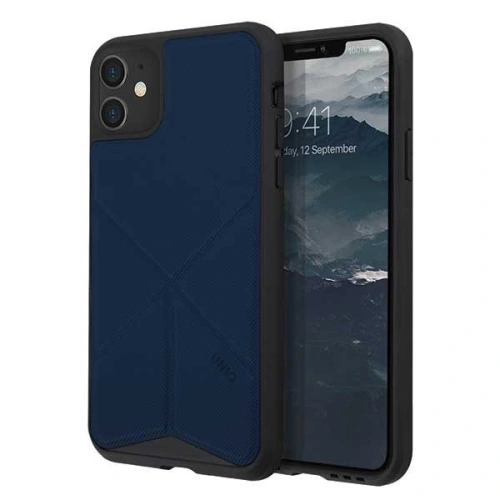 Etui UNIQ Transforma Apple iPhone 11 niebieski/navy panther