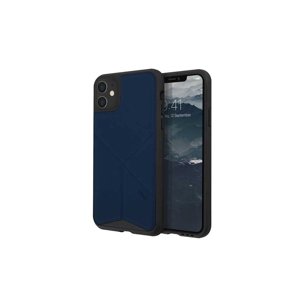 Hurtownia GSM - Etui UNIQ Transforma Apple iPhone 11 niebieski/navy panther - UNIQ103NAVY - {ean13} - Hurt
