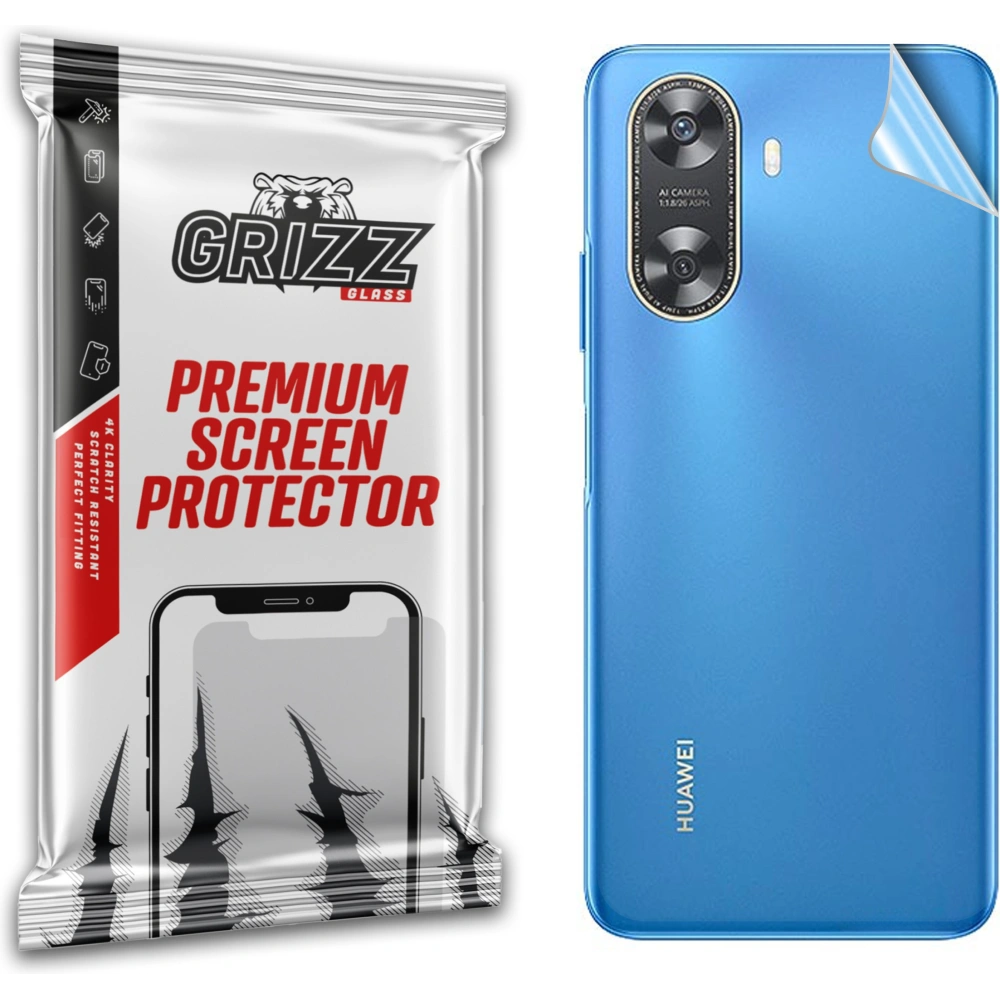 Hurtownia GSM - Folie GrizzGlass SatinSkin spate pentru Huawei Enjoy 70z - GRZ8776 - {ean13} - Hurt
