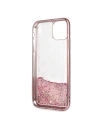 Hurtownia GSM - Etui Guess GUHCN58PEOLGPI Apple iPhone 11 Pro różowo-złoty/rose-gold hard case 4G Peony Liquid Glitter - GUE181RS - {ean13} - Hurt