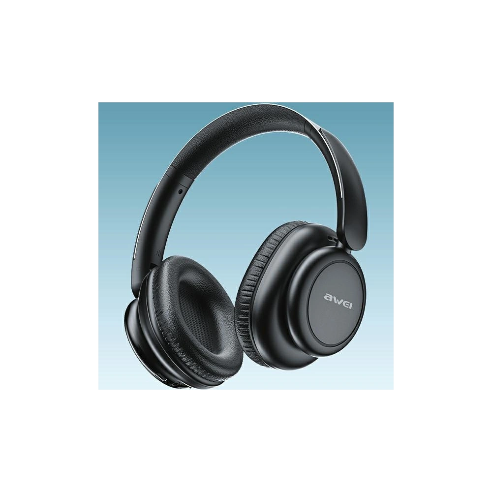 Hurtownia GSM - Căști over-ear AWEI A996 Pro ANC Bluetooth negru/black - AWEI184 - {ean13} - Hurt