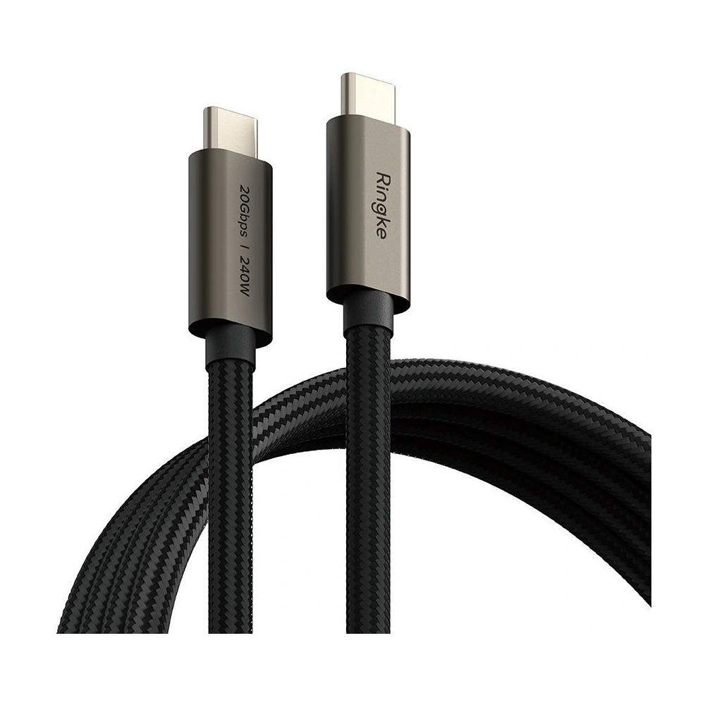 Hurtownia GSM - Cablu Ringke USB-C / USB-C 3.2 Gen 2x2 PD 240W 100cm Negru - RGK1950 - {ean13} - Hurt