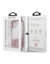 Hurtownia GSM - Etui Guess GUHCN58PEOLGPI Apple iPhone 11 Pro różowo-złoty/rose-gold hard case 4G Peony Liquid Glitter - GUE181RS - {ean13} - Hurt