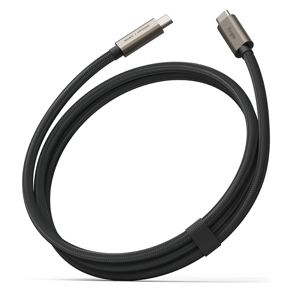 Hurtownia GSM - Cablu Ringke USB-C / USB-C 3.2 Gen 2x2 PD 240W 100cm Negru - RGK1950 - {ean13} - Hurt