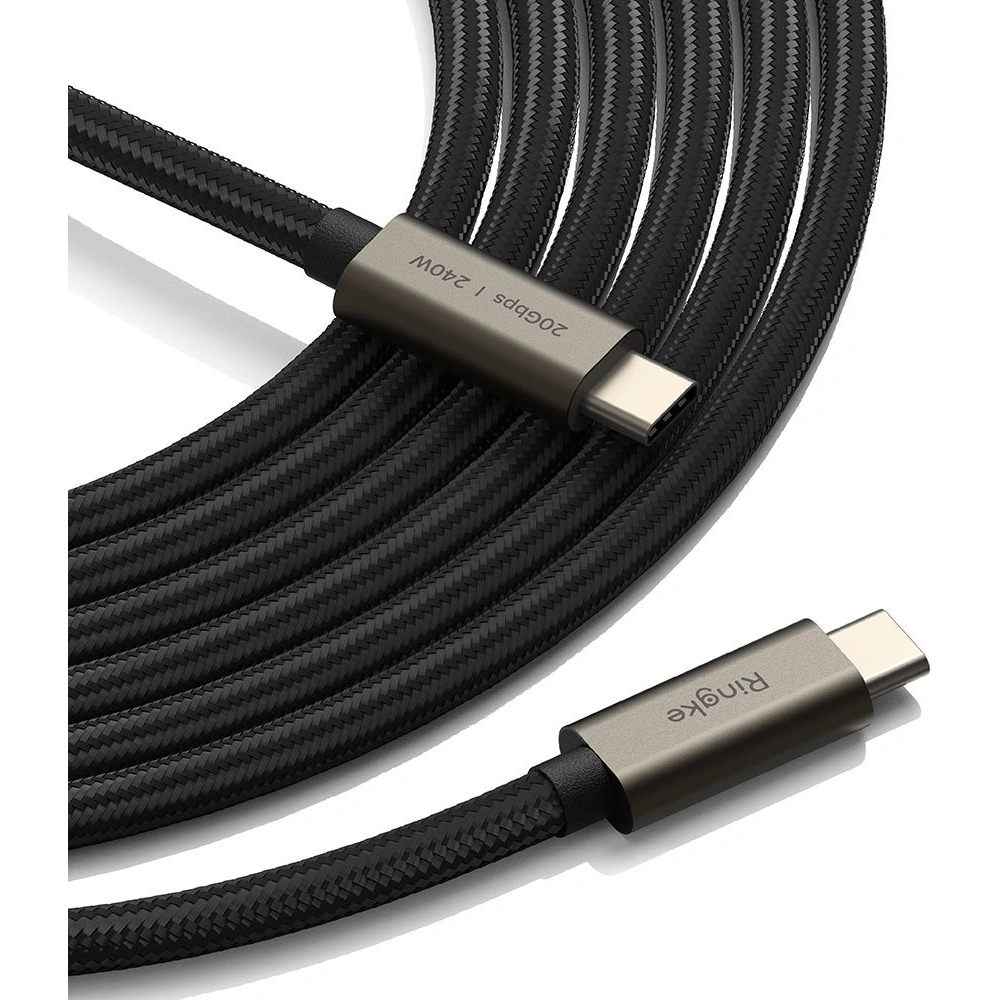 Hurtownia GSM - Cablu Ringke USB-C / USB-C 3.2 Gen 2x2 PD 240W 100cm Negru - RGK1950 - {ean13} - Hurt