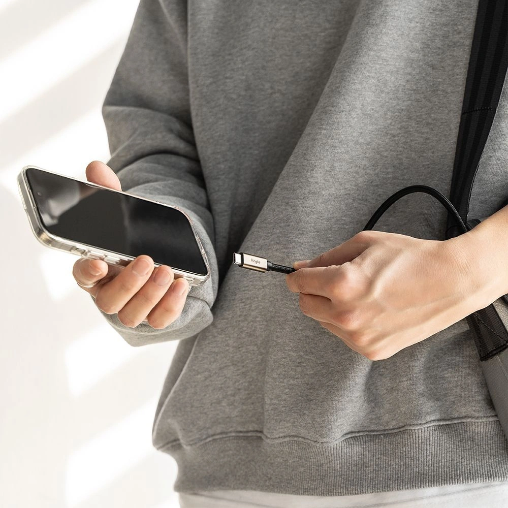 Hurtownia GSM - Cablu Ringke USB-C / USB-C 3.2 Gen 2x2 PD 240W 100cm Negru - RGK1950 - {ean13} - Hurt