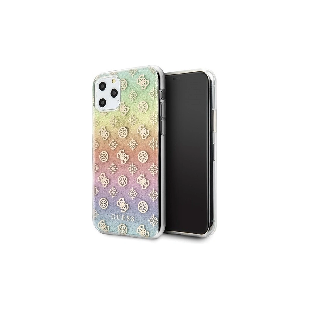 Hurtownia GSM - Etui Guess GUHCN58PEOML Apple iPhone 11 Pro multicolor hard case Iridescent 4G Peony - GUE182 - {ean13} - Hurt