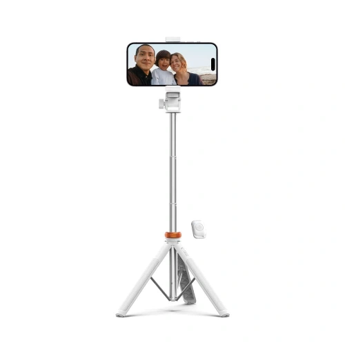 Kijek selfie Tech-Protect L03s Bluetooth Selfie Stick Tripod White