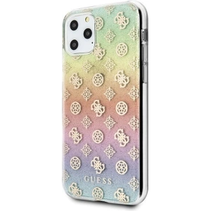 Hurtownia GSM - Etui Guess GUHCN58PEOML Apple iPhone 11 Pro multicolor hard case Iridescent 4G Peony - GUE182 - {ean13} - Hurt