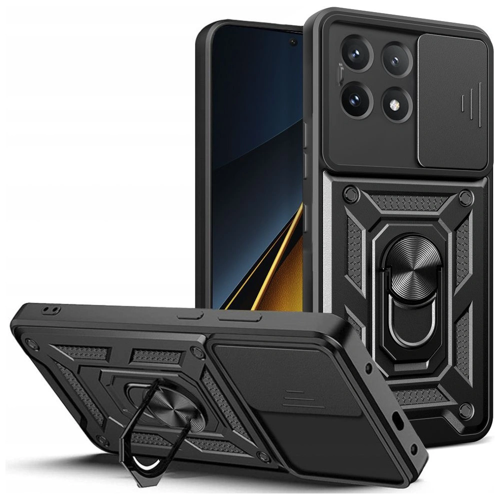 Hurtownia GSM - Etui Tech-Protect CamShield Pro Xiaomi Poco X6 Pro 5G Fekete - THP2689 - {ean13} - Hurt