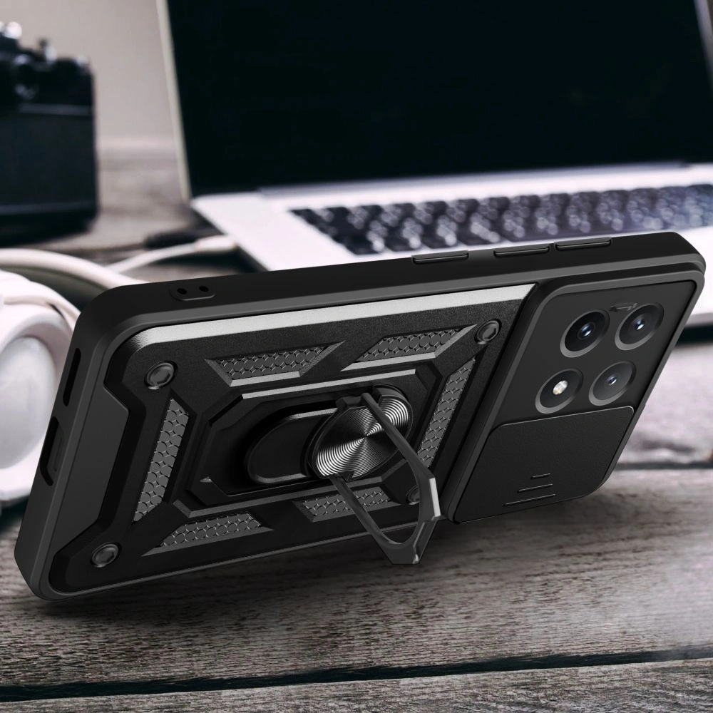 Hurtownia GSM - Etui Tech-Protect CamShield Pro Xiaomi Poco X6 Pro 5G Černé - THP2689 - {ean13} - Hurt