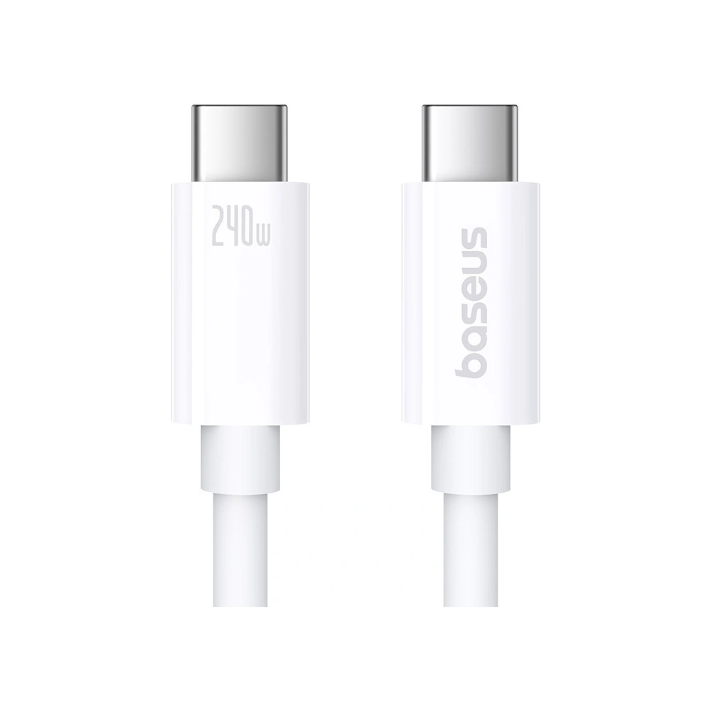 Hurtownia GSM - Cablul Baseus USB-C / USB-C PD 8K 60Hz 240W 1m alb - BSU4852 - {ean13} - Hurt