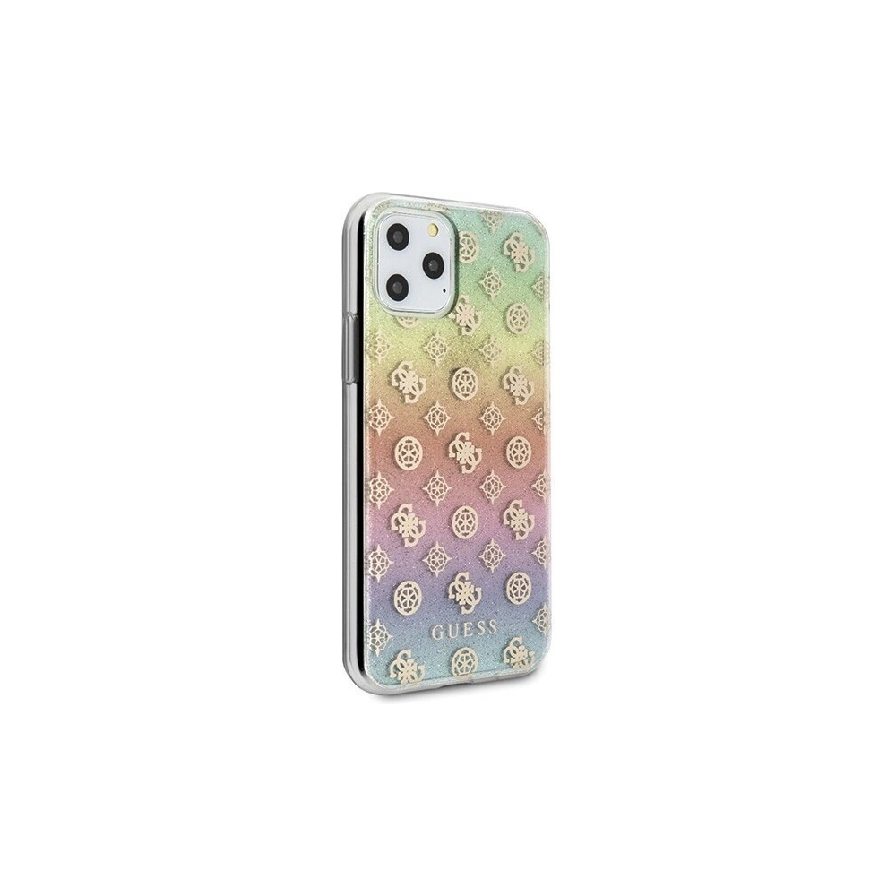 Hurtownia GSM - Etui Guess GUHCN58PEOML Apple iPhone 11 Pro multicolor hard case Iridescent 4G Peony - GUE182 - {ean13} - Hurt