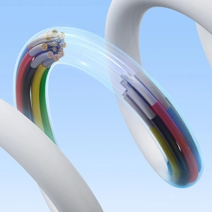 Hurtownia GSM - Kabel Baseus USB-C / USB-C PD 8K 60Hz 240W 1m bílý - BSU4852 - {ean13} - Hurt