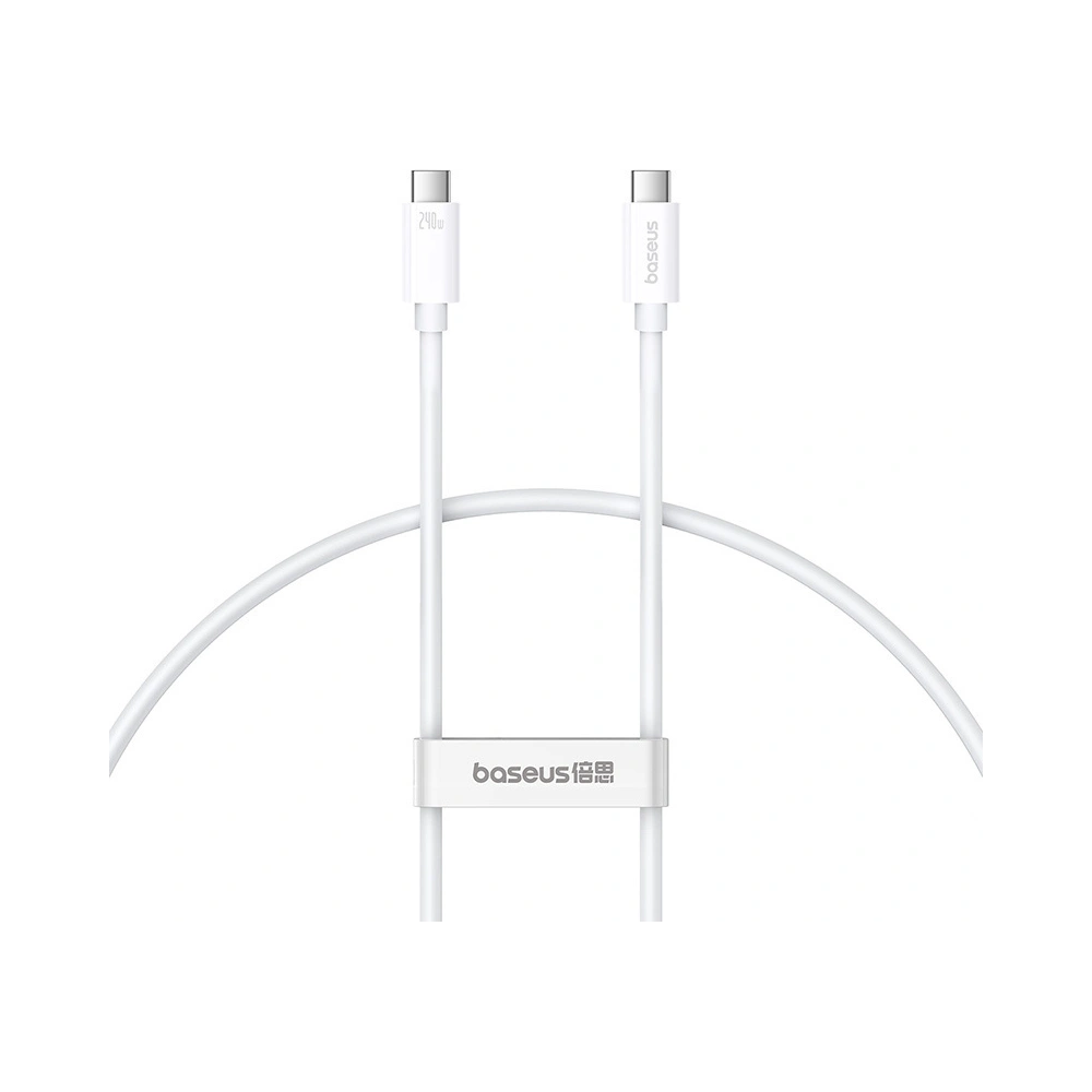Hurtownia GSM - Cablul Baseus USB-C / USB-C PD 8K 60Hz 240W 1m alb - BSU4852 - {ean13} - Hurt