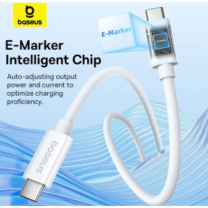 Hurtownia GSM - Kabel Baseus USB-C / USB-C PD 8K 60Hz 240W 1m weiß - BSU4852 - {ean13} - Hurt
