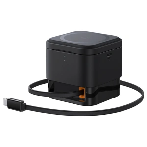 Hurtownia GSM - Vezeték nélküli töltő Baseus BS-W531 USB-C 2w1 MagSafe / Qi 20W fekete - BSU4853 - {ean13} - Hurt
