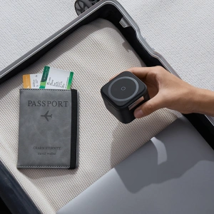 Hurtownia GSM - Vezeték nélküli töltő Baseus BS-W531 USB-C 2w1 MagSafe / Qi 20W fekete - BSU4853 - {ean13} - Hurt