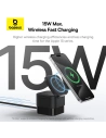 Hurtownia GSM - Ładowarka bezprzewodowa Baseus BS-W531 USB-C 2w1 MagSafe / Qi 20W czarna - BSU4853 - {ean13} - Hurt