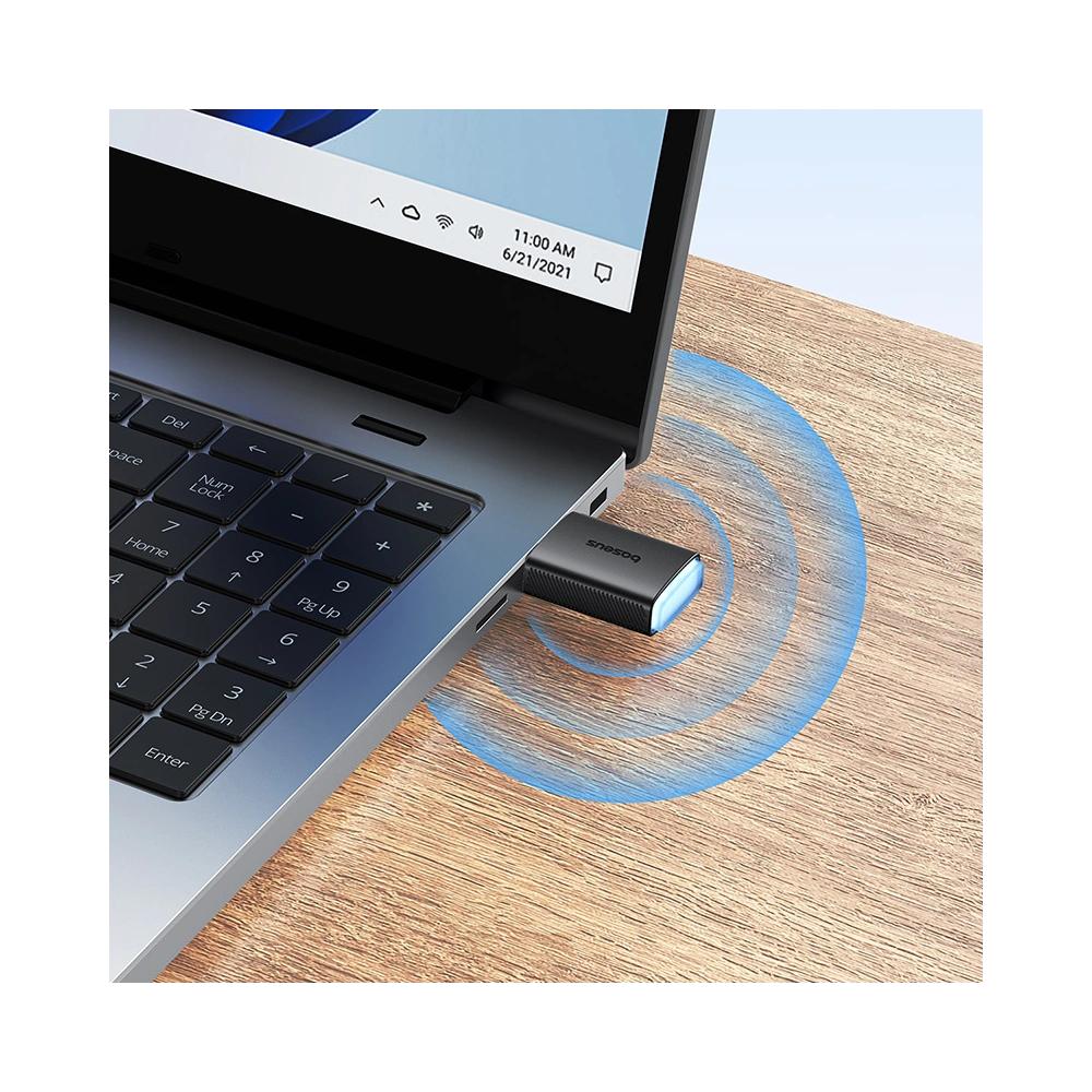 Hurtownia GSM - Externe USB-A-Netzwerkkarte Baseus BS-OH170 2.4Ghz / 5GHz 650Mb/s schwarz - BSU4854 - {ean13} - Hurt
