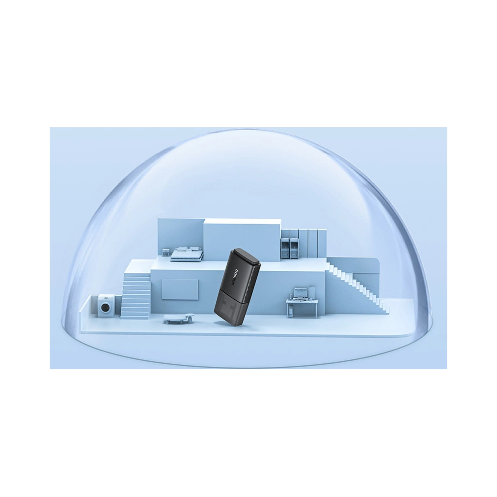 Hurtownia GSM - Externe USB-A-Netzwerkkarte Baseus BS-OH170 2.4Ghz / 5GHz 650Mb/s schwarz - BSU4854 - {ean13} - Hurt